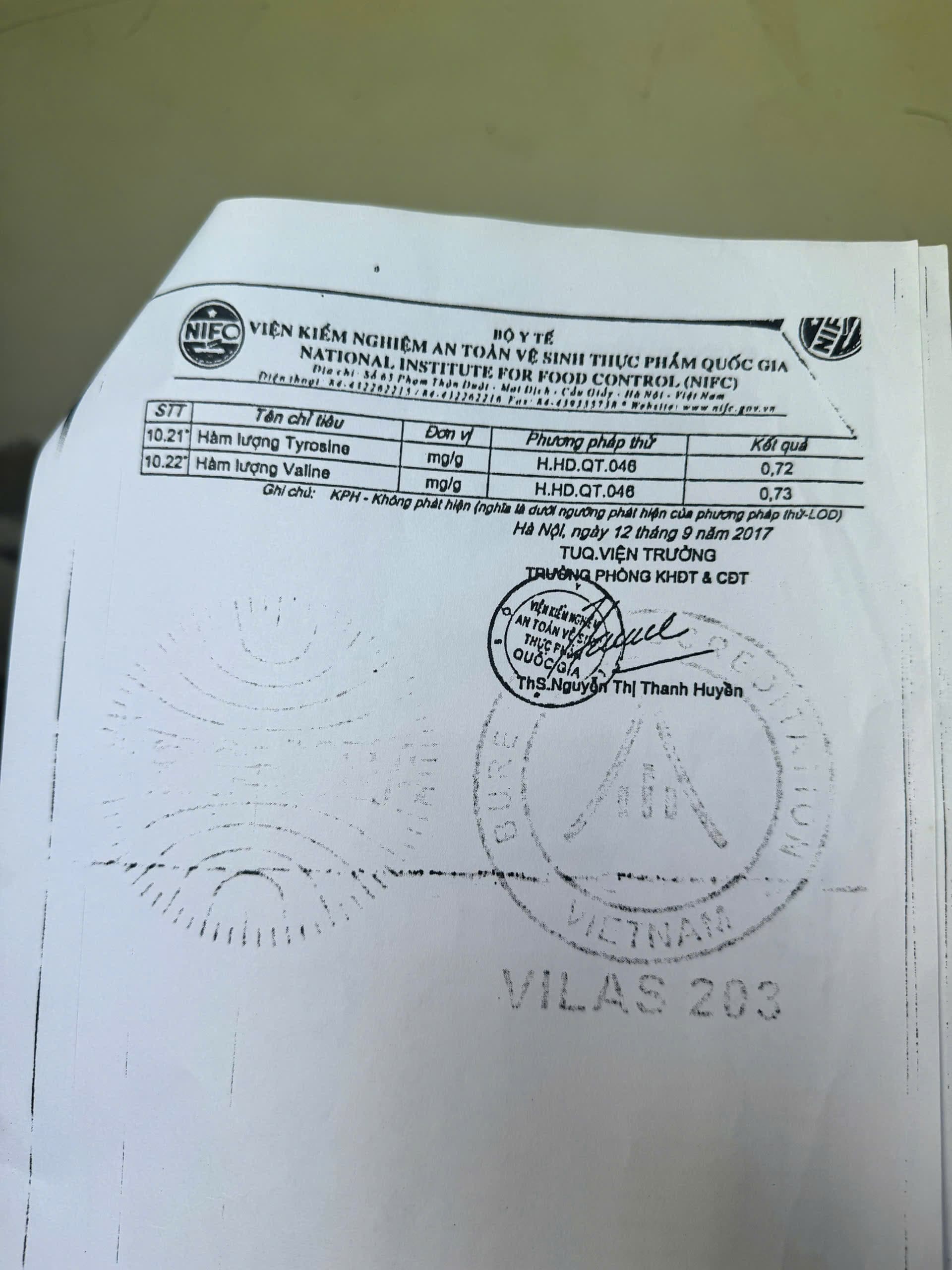 Chứng chỉ kiểm định 7